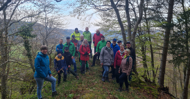 Frühwanderung 2025 Heimatverein Kohlraisle