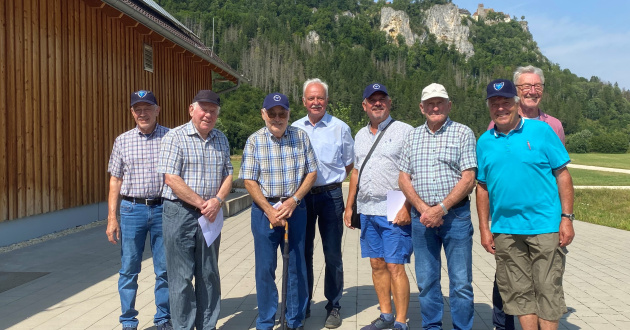 Rentner des HVK besichtigen das Wasserwerk