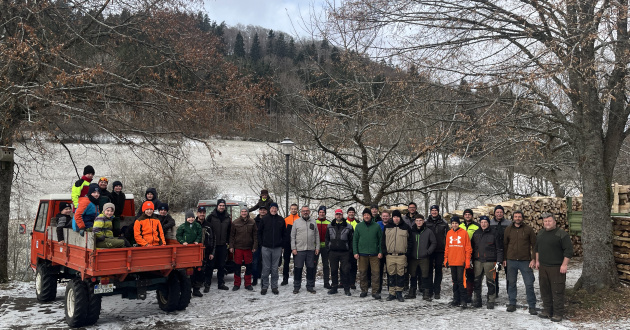 Holzmachen und Metzgen